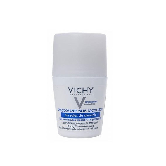Vichy Desodorante sin aluminio tacto seco roll-on