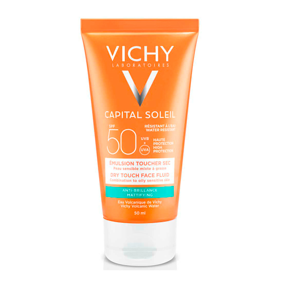 Oferta Vichy solar facial capital soleil SPF50 grasa